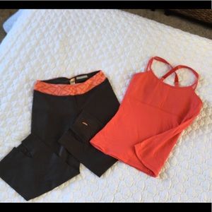 Lucy crops and tank set